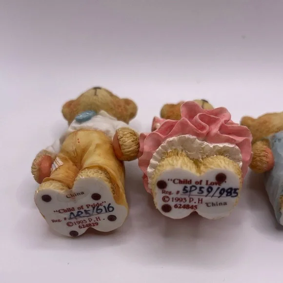 Cherished Teddies 7 Piece Collectors Set, Our Cherished Family 651125 - Picture 10 of 15